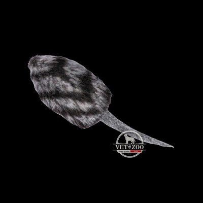 Іграшка для котів Природа "Полівка смугаста" сіра, 5х14 см PR243071 фото
