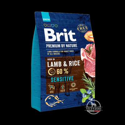 Brit Premium Dog Sensitive Lamb 15кг 170843/6628; 170845 фото