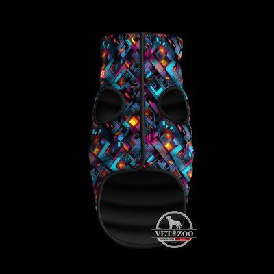 Курточка для собак WAUDOG Clothes, малюнок "Нескінченні світи", M45 408-4058 фото