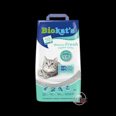 Biokat's Bianco Fresh - грудкувальний наповнювач для котячого туалету 10кг G-75.64 фото