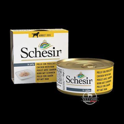 Schesir Chicken with Ham для собак 712554 фото