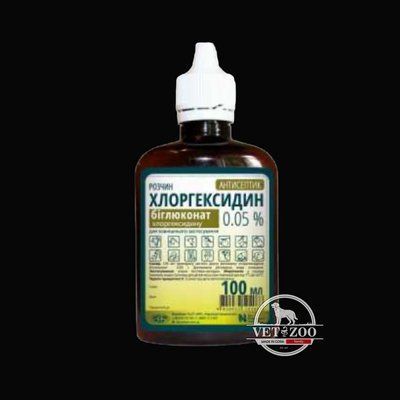 Хлоргексидин розчин 0,05%, 100 мл 103383 фото