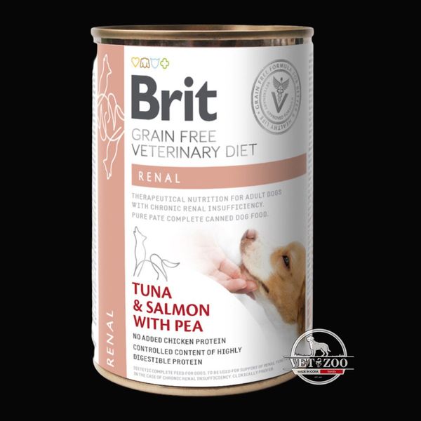 Brit GF VetDiet Renal для собак 400г 100267 фото