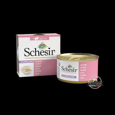 Schesir. Консервований корм для котів з лососем. 85г 750150 фото