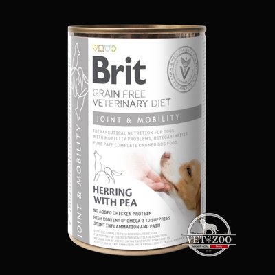 Brit GF VetDiet Joint & Mobility для собак 400г 100271/5996 фото