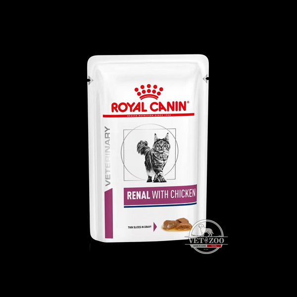 Royal Canin Renal Feline Chicken Pouches 101602 фото