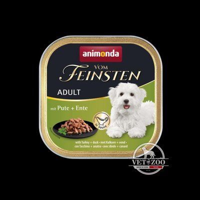 Animonda Vom Feinsten delicious sauce Adult with Turkey + duck з індичкою і качкою, 150 г 82336 фото