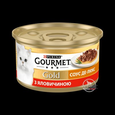 Gourmet Gold Соус Де-Люкс. Шматочки у соусі з яловичиною 12383454 фото