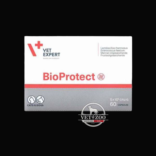 Vet Expert BioProtect Харчова добавка для котів і собак із порушеною шлунково-кишковою мікрофлорою 58440 фото