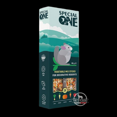 Палички Special One "Овочевий мікс" для декоративних гризунів, 90г PR242350 фото