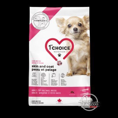 1st Choice Adult Toy and Small Breeds Healthy Skin & Coat. 7кг 102816 фото