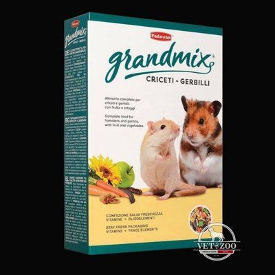 Padovan GRANDMIX Criceti - корм для хом'яків - 400 г PP00414; PP00187 фото