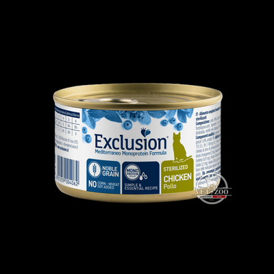 Exclusion CAT ADULT CHICKEN 85г 05204 фото