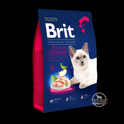 Brit Premium by Nature Cat Sterilized Chicken 1.5кг 171870; 171862 фото