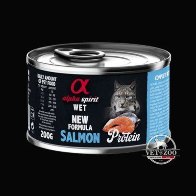 ALPHA SPIRIT Salmon  Консерва з лососем 200г as311308 фото