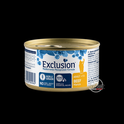 Exclusion CAT ADULT BEEF 85г 05205 фото