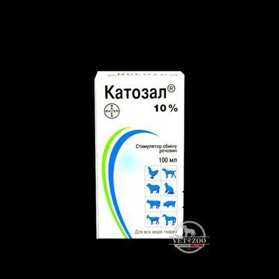 Катозал 10% 100 мл, Байєр 103120 фото