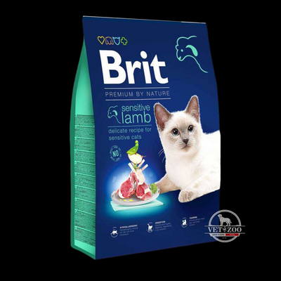 Brit Premium by Nature Cat Sensitive Lamb 1.5кг 171865; 171873 фото