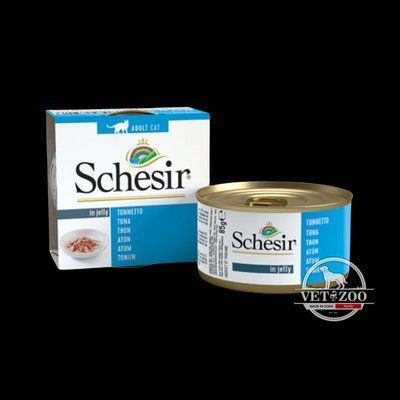 Schesir TUNA - Тунець у желе - консерви для кішок, 85 г 750013 фото