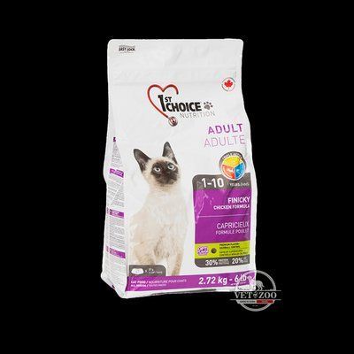 1st Choice Finicky Adult Chicken 350г 100674 фото