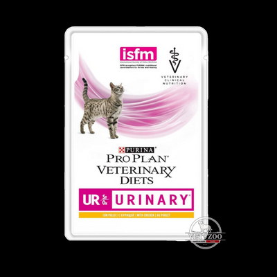 Purina Veterinary Diets UR St/Ox - Urinary Feline Шматочки в підливі з куркою 12308818 фото