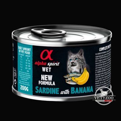 ALPHA SPIRIT Sardine with Banana  Консерва з сардиною та бананами 200г as969190 фото