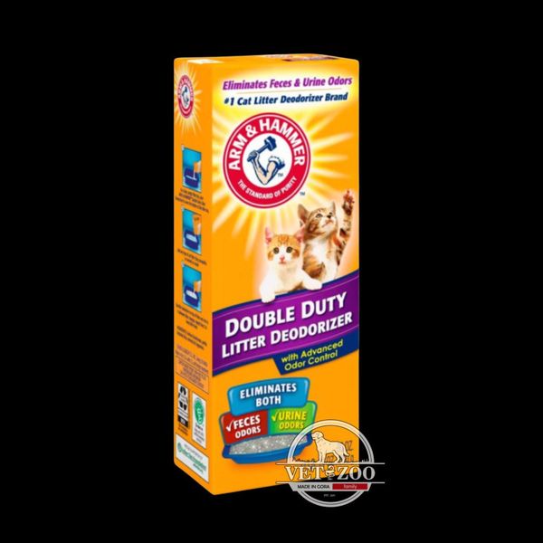 Arm&Hammer Cat Litter Deodorizer - дезодорант-порошок для котячих туалетів, 567 г 20014658 фото