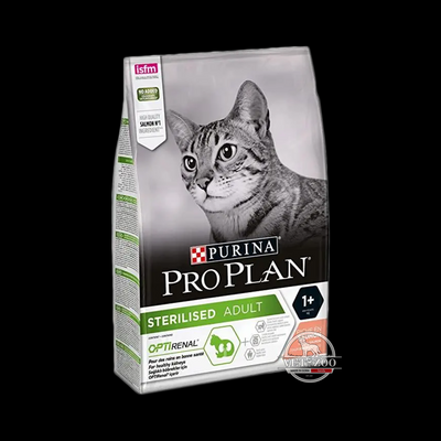 Purina Pro Plan Cat Adult Sterilised Salmon 1.5кг 12370357; 12372500 фото