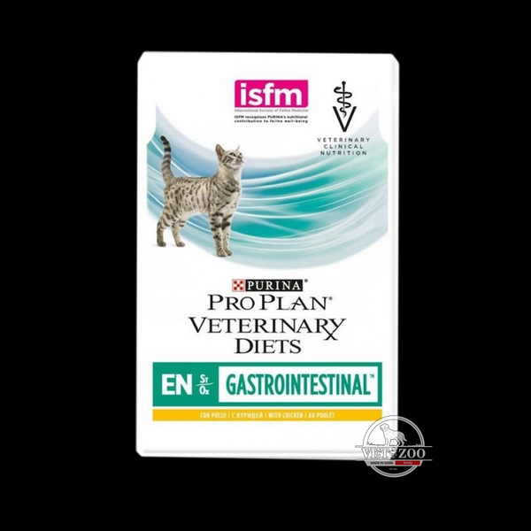 Purina Veterinary Diets EN - Gastrointestinal Feline Шматочки в підливі з куркою 12331738 фото