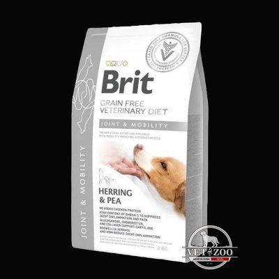 Brit GF VetDiet Dog Mobility 2кг 170953/8257 фото