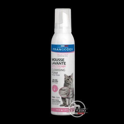 LABORATOIRE FRANCODEX RINSE FREE CLEANSING FOAM CAT Шампунь-піна без змивання для котів 150 мл 172455 фото