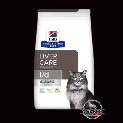 Hills PD Feline l/d Liver Care 1.5кг 607651 фото