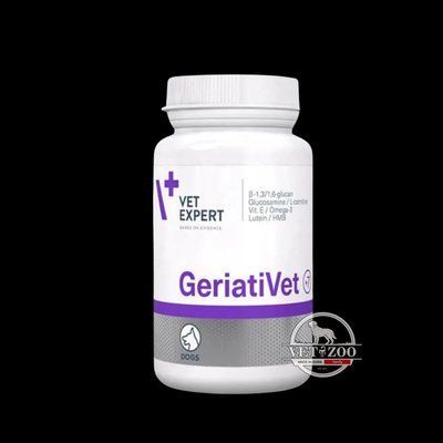 Vet Expert GeriatiVet Dog Комплекс вітамінів та мінералів для собак зрілого віку, 45 таб. 58419 фото