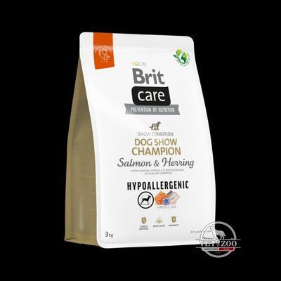 Brit Care Dog Hypoallergenic Dog Show Champion 3кг 172227; 172228 фото