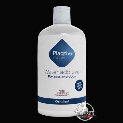 Plaqtiv+ Water Additive 500 ml - Засіб для догляду за ротовою порожниною для собак та котів 500 мл 8888 фото