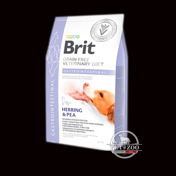 Brit VetDiets Grain Free Gastrointestinal Dog 2кг 170945\8134 фото