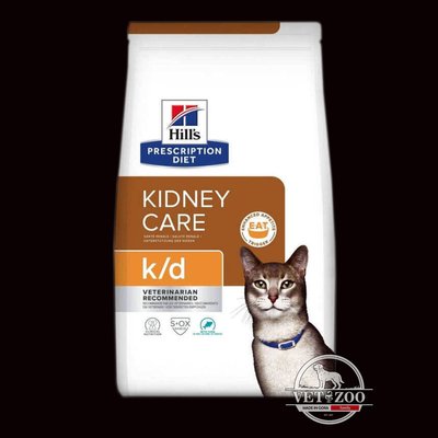 Hills PD Feline k/d Kidney Care 1.5кг 605991; 605990 фото