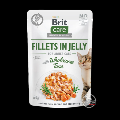 Brit Care Cat Fillets In Jelly з тунцем для котів 100533/0556 фото
