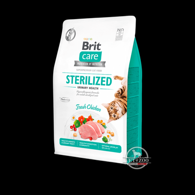 Brit Care Cat Grain Free Sterilized Urinary Health 2кг 171287/0747; 171286; 171285 фото