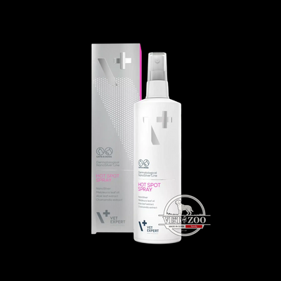 Vet Expert NanoSilver Hot Spot spray НаноСрібло спрей для гарячих точок і місць ураження шкіри 100мл 201392 фото