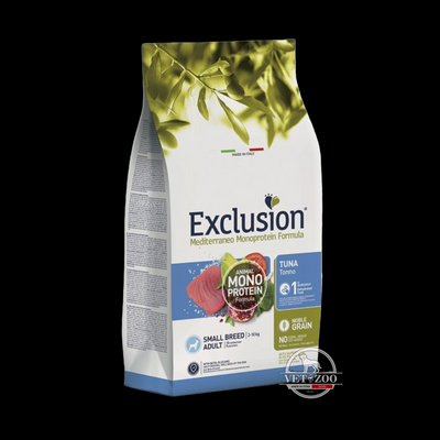 Exclusion ADULT TUNA SMALL BREED 2кг 05164; 05165 фото