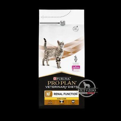 Pro Plan Veterinary Diets by Purina NF Renal Function Ear Care - Сухий корм для кішок з нирковою недостатністю (початкова стадія) 1.5кг 2309105100 фото