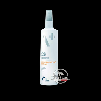 Vet Expert NanoSilver Chlorhexidine Антибактеріальний спрей з наносріблом і хлоргексидином для котів і собак, 100 мл 201408 фото