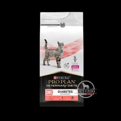 Pro Plan Veterinary Diets by Purina DM Diabetes Feline Formula Лікувальний корм для кішок 1.5кг 2309103100 фото