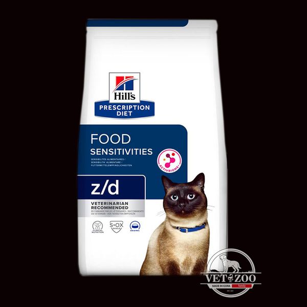 Hill's Prescription Diet Feline z/d Food Sensitivities 607641 фото