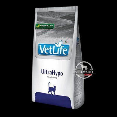 Farmina VetLife UltraHypo дієтичний корм для кішок при харчовій алергії - 2 кг 160388; 160387 фото