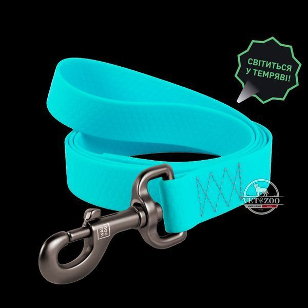 Повідець WAUDOG Waterproof, водостійкий, салатовий, L-XXL (25 мм (305 см)) 27221- 27357 фото