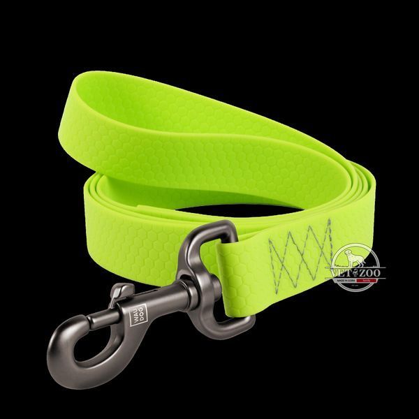 Повідець WAUDOG Waterproof, водостійкий, салатовий, L-XXL (25 мм (305 см)) 27221- 27357 фото